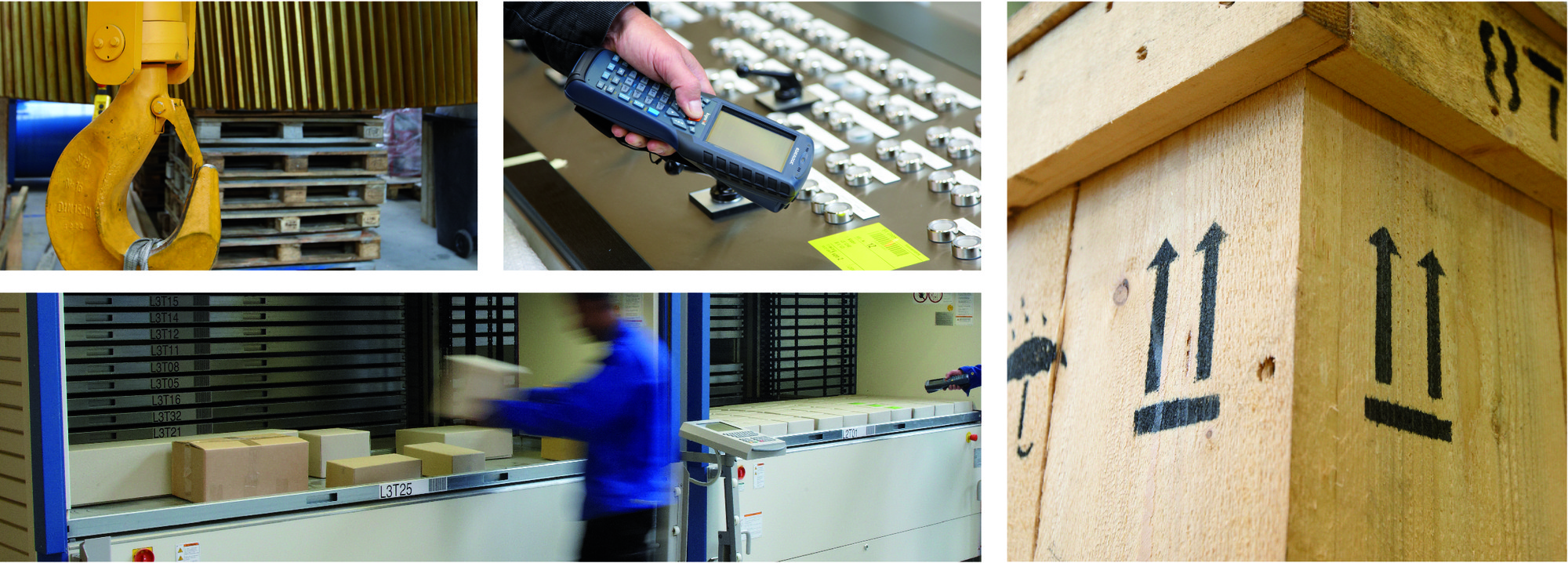 Verpackung und Logistik